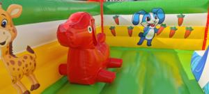 Château gonflable à thème lapin et carotte pour enfants, idéal pour les fêtes en plein air et la <span class=keywords><strong>location</strong></span> - Product Image 5