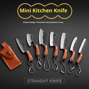 Mini Cuchillo de Camping DIY Dogleg Personalizable OEM con Mango de Madera y Hoja de Acero 3cr13, Multifuncional para Cocina, 1 Año de Garantía YATONG - Product Image 4