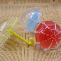 Boîte à bonbons en forme de parapluie, boîte créative pour cadeaux de mariage, emballage pour friandises, boîte pour cadeaux de fête
