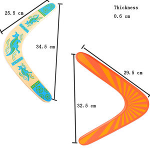 <span class=keywords><strong>Boomerang</strong></span> de Madera, Juguete Volador para Niños, Juego Deportivo al Aire Libre, <span class=keywords><strong>Boomerang</strong></span>, Windstick, Disco Volador Retornable - Product Image 4