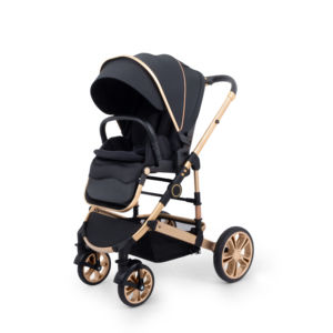Poussette bébé 3 en 1 pour nouveau-nés 0-36 mois Siège <span class=keywords><strong>auto</strong></span> en lin inclus - Product Image 1
