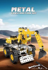 Juego de 262 Piezas de Bloques de Construcción 3D de Excavadora y Bulldozer, Regalo de Cumpleaños STEM para Niños de 6, 7, 8, 9, 10, 11, 12+ Años - Product Image 6