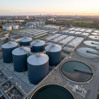 Réservoir biodigesteur anaérobie en acier boulonné 10000m³ – Réacteur de digestion biogaz à grande échelle avec contrôle automatique