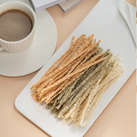 Snacks Exóticos y de Ocio al por Mayor, Tiras de Pescado Seco Listas para Comer 40g