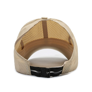 AIGEFMM Women's Mesh Baseball Cap Beige Quick Dry Sun Protection Hat Outdoor <b>Running</b> Sports Ponytail Friendly - Product Image 2