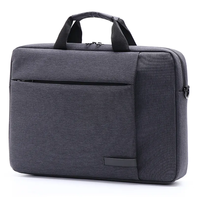 Cartella a 2 vie borsa a tracolla per pc portatile borsa da college borsa per laptop personalizzata eco bulk per uomo donna