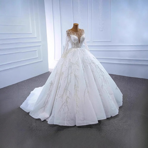 <span class=keywords><strong>Robe</strong></span> de mariée principale sexy avec <span class=keywords><strong>voile</strong></span> de dentelle <span class=keywords><strong>en</strong></span> V profond français New Bride's Forest Style Super Fairy Slimming Ceremony Veil - Product Image 3