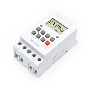 MT316B 25A 220VAC 99 On/Off Din Rail Weekly Countown Timer Programmable Electric LCD Microcomputer Second Timer Switch
