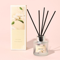 Verre décoratif de luxe RU Air 50ml parfum de longue durée de 1.7oz pour diffuseur de roseaux ensemble d'huile comprenant des boîtes d'emballage