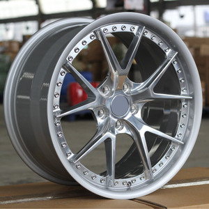Rines Cóncavos de Aleación Cromada Personalizados para Automóviles, 5x112/114.3/120 PCD, 17-20 Pulgadas, 25mm ET, Rines Forjados para Automóviles de Pasajeros - Product Image 1