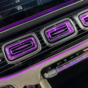 W167 aire acondicionado Interior 64 colores salida de aire luz ambiental luminosa para mercedes-benz GLE/<span class=keywords><strong>GLS</strong></span> W167 - Product Image 6