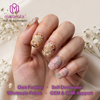 Gel texturé créatif 3D pour nail art, effet purée de pommes de terre, directement de l'usine OEM/ODM Maagenta