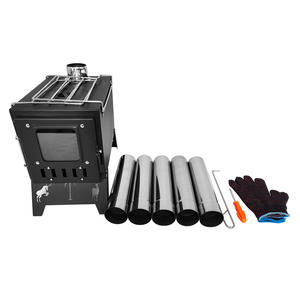 Estufa <span class=keywords><strong>de</strong></span> calefacción <span class=keywords><strong>de</strong></span> <span class=keywords><strong>cassette</strong></span> para tienda <span class=keywords><strong>de</strong></span> campaña, estufa <span class=keywords><strong>de</strong></span> <span class=keywords><strong>leña</strong></span> gruesa portátil plegable para acampar al aire libre - Product Image 6