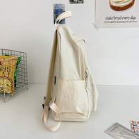 Sac à dos cartable léger multi-poches avec logo de marque personnalisé pour étudiants cartable sac à dos universitaire décontracté en nylon