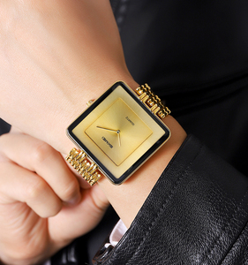 Orologio da Polso al Quarzo Skmei 2371 2372 per Coppie, <span class=keywords><strong>Quadrante</strong></span> <span class=keywords><strong>Quadrato</strong></span> Impermeabile in Acciaio Inossidabile, Regalo per Uomo e Donna - Product Image 4