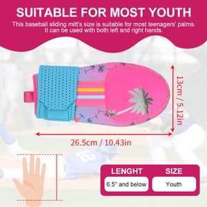 Chất Lượng Cao Tùy Chỉnh Thiết Kế Thanh Niên Dành Cho Người Lớn Nón Bóng Mềm Bóng Chày Trượt Găng Tay Găng Tay <span class=keywords><strong>Mitt</strong></span> Bên Phải Tay Trái Cổ Tay Thiết Bị Bảo Vệ - Product Image 4
