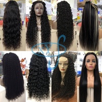 Perruques en cheveux humains transparentes en dentelle XYS, livraison gratuite, perruque courte ou longue coupe pixie, perruque frontale en dentelle de cheveux humains de 10 à 40 pouces