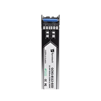 Módulo Transceptor Óptico GOXS 8512-02D 1.25G SFP SX 850nm 550M DDM Dúplex LC Multimodo Fibra Redes Gigabit POE IP