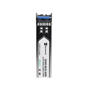 GOXS 8512-02D 1.25G SFP SX โมดูลรับส่งสัญญาณแสง 850nm 550M DDM Duplex LC ตัวรับส่งสัญญาณไฟเบอร์มัลติโหมดสำหรับเครือข่ายกิกะบิต - Product Image 1