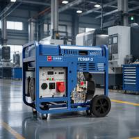 Générateur diesel YC9GF-3 9 kW avec moteur YC1105FE refroidi par air, réservoir de carburant de 18 L, groupe électrogène diesel à châssis ouvert, démarrage électrique