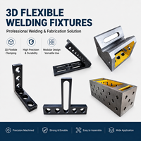 Table de soudage flexible 3D, kit complet de gabarits et d'accessoires, outillage de serrage modulaire pour poste de travail de soudage métallique