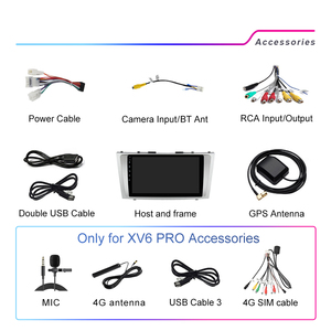 Lehx L6 Pro 8 Core Xe Đa Phương Tiện Máy Nghe Nhạc <span class=keywords><strong>Android</strong></span> 12 2 DIN Đài Phát Thanh Cho Toyota Camry 2007 - 2011 Autoraido Carplay Stereo Đơn Vị Đầu - Product Image 5