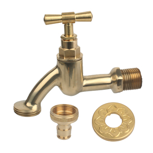 <span class=keywords><strong>Robinet</strong></span> <span class=keywords><strong>mural</strong></span> en laiton pour jardin et cour, avec buse, couleur personnalisable, <span class=keywords><strong>robinet</strong></span> court en laiton avec cache décoratif - Product Image 5