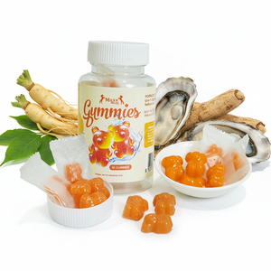 Gomitas de Maca Peruana de Marca Privada, Extracto de Maca Negra, Gomitas Herbales para la Salud Masculina - Product Image 3