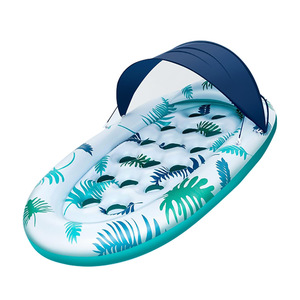 Flotador Inflable de PVC Moderno JOSEN con Visera Solar y Tumbona para Adultos - Product Image 4