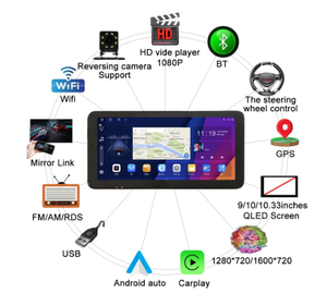 NCh-radio de 10,1 pulgadas, dispositivo de audio de 2017 a 2019 pulgadas - Product Image 3