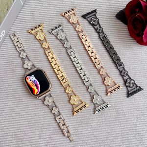 <span class=keywords><strong>Bracelet</strong></span> en métal pour <span class=keywords><strong>femme</strong></span> avec diamants pour <span class=keywords><strong>Apple</strong></span> <span class=keywords><strong>Watch</strong></span> Series 10 9 8 7 6 <span class=keywords><strong>4</strong></span> 5 3 Ultra 49mm 46mm 45mm 44mm 42mm <span class=keywords><strong>40mm</strong></span> 41mm - Product Image 1