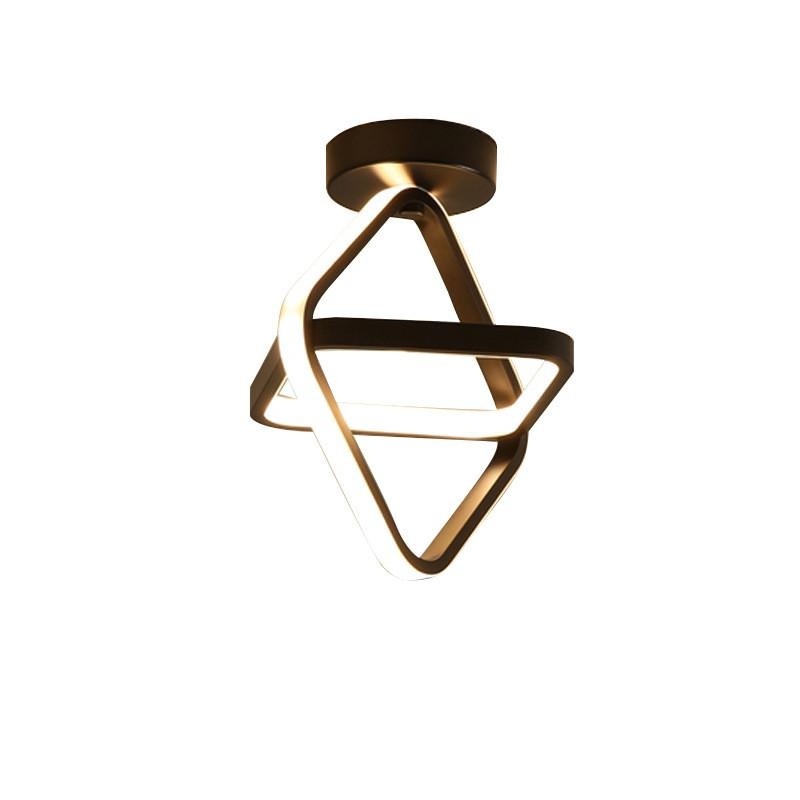 Modern Nordic LED Ceiling Lamps Simple Creative Lighting for Small Balcony Living Room Restaurant Garden Entrance Aisle Aluminum