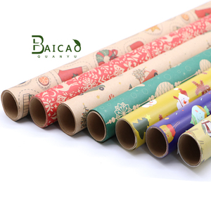 customized factory directly sale christmas wrapping paper gift wrapping paper