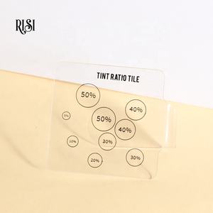 Paleta Profesional de Acrílico Cuadrada <span class=keywords><strong>RISI</strong></span> para Mezclar Tintes de Cejas y Pestañas con Tabla de Proporciones para Tinte de Cejas - Product Image 2