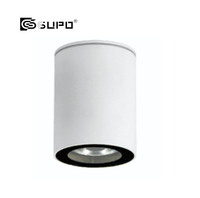 Plafonnier LED GUPO 5W à montage en surface, plafonnier cylindrique à montage en plafond, éclairage extérieur anti-éblouissement à coupelle profonde