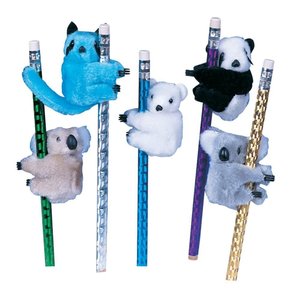 Mini dễ thương 5 "Thú nhồi bông Clip với bút bi búp bê Quà tặng khuyến mãi Koala gấu ếch gấu trú<span class=keywords><strong>c</strong></span> động vật đồ chơi sang trọng Clip - Product Image 2