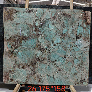 Dalle chaude pierre transmettant la lumière dalles de marbre vert quartzite pierre naturelle verte - Product Image 2