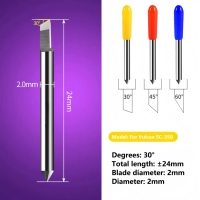 Compatible con CHLM para VULCAN Máquina troqueladora automática A3 + Etiqueta adhesiva Hoja de plotter irregular
