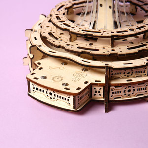 Prix de gros : Puzzle 3D en bois <span class=keywords><strong>Château</strong></span> Flottant, Puzzles 3D pour adultes, Modè<span class=keywords><strong>le</strong></span> de fantaisie à monter soi-même, Fourniture en gros - Product Image 3