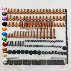 ชุดน็อตยึดแฟริ่งสแตนเลสสำหรับ HONDA CBR600RR CBR600 600RR 09 10 11 12 <span class=keywords><strong>CBR</strong></span> <span class=keywords><strong>600</strong></span> <span class=keywords><strong>RR</strong></span> <span class=keywords><strong>2009</strong></span> 2010 2011 2012 น็อตยึดตัวถังรถ - Product Image 1