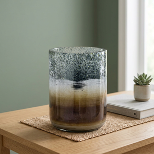 Pot à bougie décoratif en verre écologique, lanterne ronde, vase globe pour la décoration de Noël, la maison, le patio, les mariages et les fêtes - Product Image 2