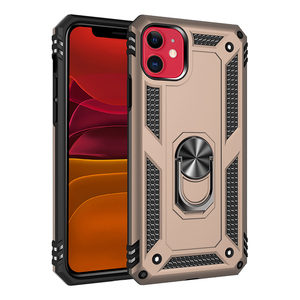 Anti-caída a prueba de golpes armadura teléfono caso anillo soporte para iPhone 17 16E <span class=keywords><strong>16</strong></span> 15 14 13 12 11 fundas de teléfono móvil - Product Image 5