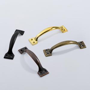 Hardware 3 Inch 4 Inch 5 Inch 6 Inch Antieke Boog-Vormige Ouderwetse Deurspuitbus Houten Deurlade Deurklink - Product Image 5