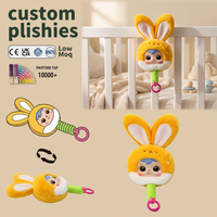 Mini Peluche Personnalisée en Boîte Mystère Certifiée CPC CE – Série Animaux Mignons : Lapin, Chat – Porte-clés et Pendentif Téléphone