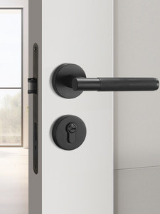 Golden Key Operated Mute Magnetic Wooden <b>Door</b> Lock for Bedroom and Bathroom American Style - Product Image 1