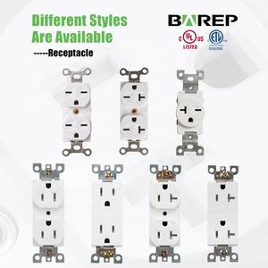 Toma de Corriente Eléctrica GFCI/GFI Residencial Barep con Certificación NEC UL, 15A 125V WR, Autoprueba, 15 Amperios - Product Image 4