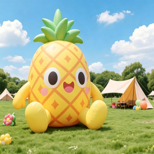 Mascota Inflable de Plátano y Fruta del Dragón con Impresión de Dibujos Animados, Ventilador Incorporado para Eventos al Aire Libre, Festivales y Decoraciones de Verano - Product Image 2