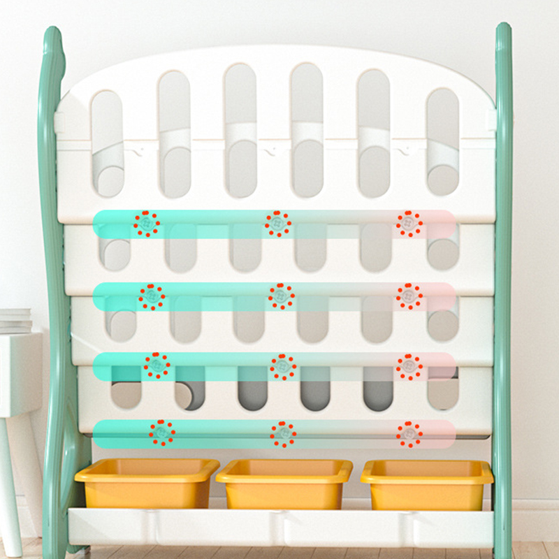 Книжная полка и полка для хранения, простой напольный комбинированный стеллаж для гостиной, простой современный детский книжный шкаф