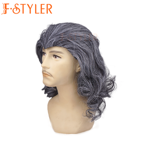 FSTYLER 2024 RTS cheveux pour hommes vente chaude <span class=keywords><strong>cosplay</strong></span> cheveux perruques synthétiques vente en gros vente en vrac surplus de liquidation article à un dollar - Product Image 2