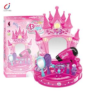 Ensemble de maquillage électrique pour filles B/O, coiffeuse château de rêve, sèche-cheveux, jouet de beauté pour filles - Product Image 5